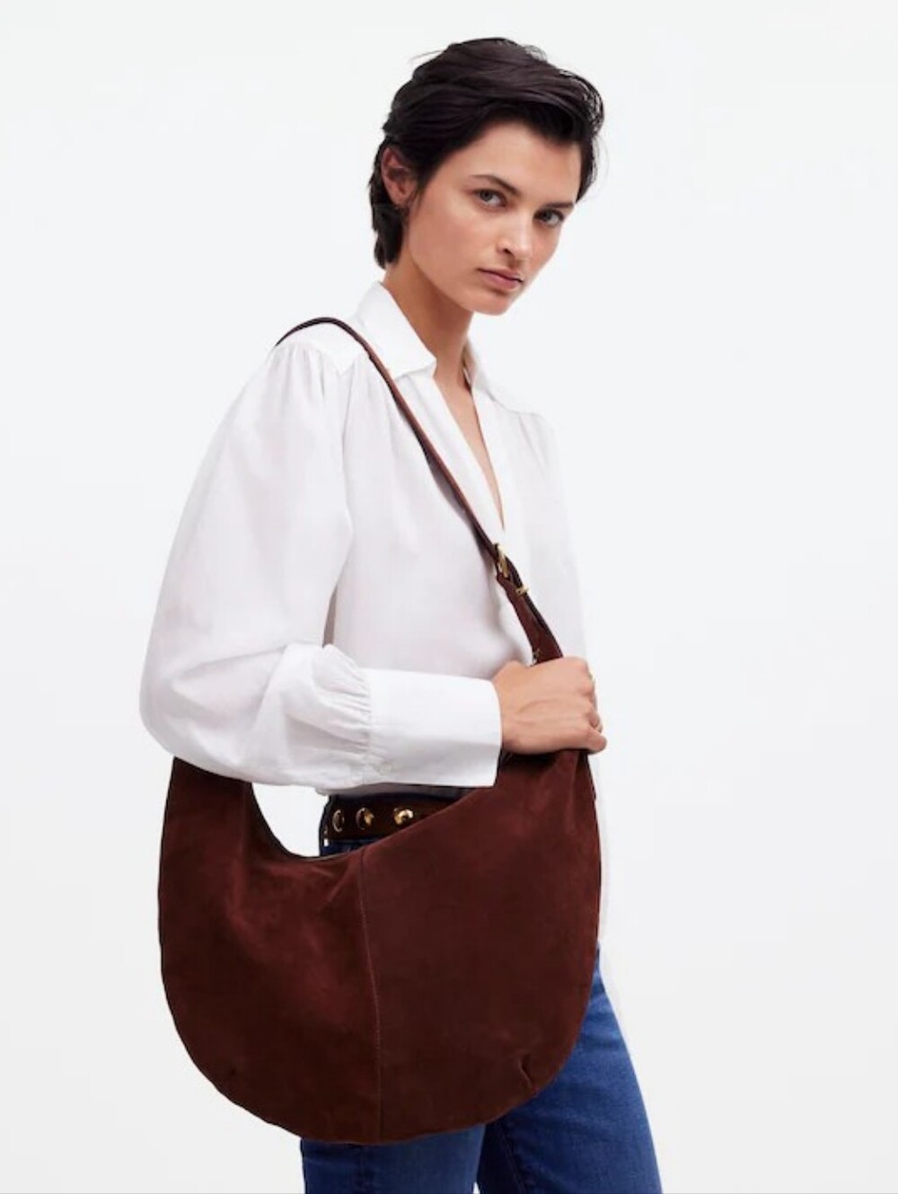 Madewell The Essential Curve Shoulder Bag